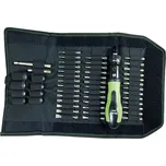 104020-1 Sada ráčnového šroubováku FlexBag s 50 mm S2 bity, Haupa