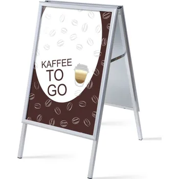 Set reklamního áčka A1, Káva s sebou, německy