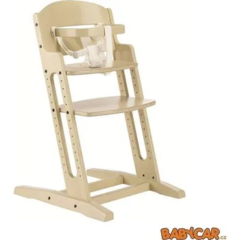 Jídelní židlička BABYDAN dřevěná jídelní židlička DANCHAIR White Wash