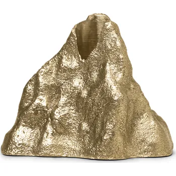 Svícen Ferm Living, Svícen Stone mosaz malý - Formadore