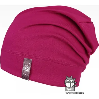 Čepice Bavlněná čepice Dráče - Alan 06, fialová Barva: Fialová, Velikost: 54-56