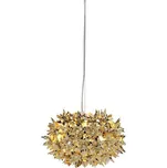 Kartell, Závěsná lampa Bloom New malá metalizovaná zlatá - Formadore