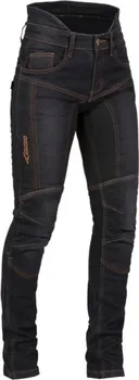 Moto kalhoty MBW Rebeka Jeans černé