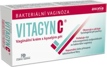 Intimní hygienický prostředek AXONIA Pharma Vitagyn C vaginální krém s kyselým pH 30 g