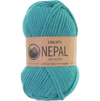 Příze Příze DROPS Nepal uni colour 8911 - mořská modř