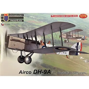 Plastikový model Kovozávody 1/72 Airco DH-9A 'Australian Services' (3x camo)