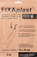 FIXAplast Nature Heat kapsaicinová náplast hřejivá 12 x 16 cm 2 ks