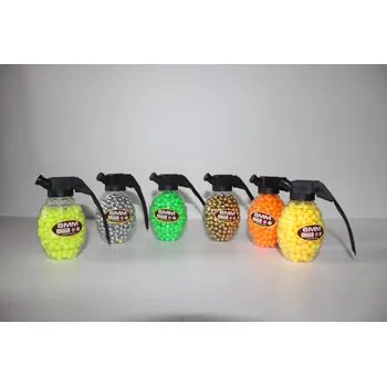 Airsoftová kulička KULIČKY DO PISTOLE BB 6 MM, 500 KS - mix barev Barva: Fosforová žlutá