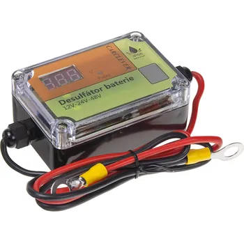 Nabíječka autobaterie Desulfator CARCLEVER - oživovač baterií 12V-48V, 400Ah