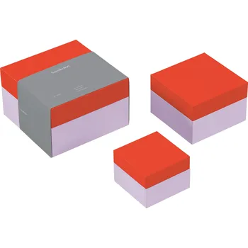 Vánoční dekorace Semikolon, Dárkové krabičky Cutting Edge oranžovo-levandulový 3 ks - Formadore