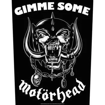 Nášivka Merch Motörhead: Zádová Nášivka Gimme Some