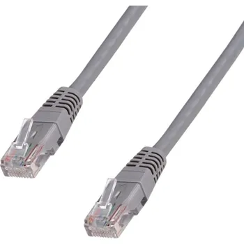 Síťový kabel DATACOM Patch cord UTP Cat6 šedý 5m