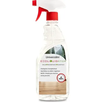 Univerzální čisticí prostředek Ecoliquidátor ECOLIQUIDÁTOR, univerzální čisticí a dezinfekční prostředek, sprej 500 ml Vůně: bez aroma
