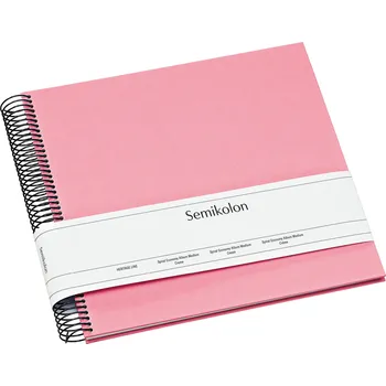 Fotoalbum Semikolon, Fotoalbum Uni Economy s bílými stránkami střední růžové - Formadore