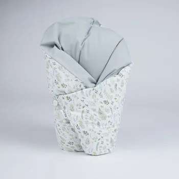 Zavinovačka Tulimese Náhradní povlak svěží kapradiny šedozelená VELIKOST NÁHRADNÉHO POVLAKU: POVLAK 90X90 CM