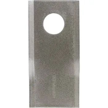 Nůž rotační sekačky rotace vlevo 100 x 48 x 3 mm; otvor 19 mm; vhodný pro Claas; 25 ks/bal.
