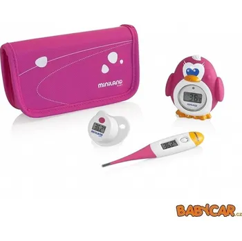 Domácí teploměr MINILAND sada teploměrů THERMOKIT Pink