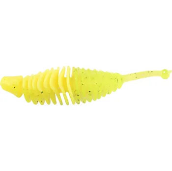 Umělá nástraha Trout Master Gumová nástraha Incy Grub Vintage Gold 6 cm, 8 ks Barva: Citrus Lime