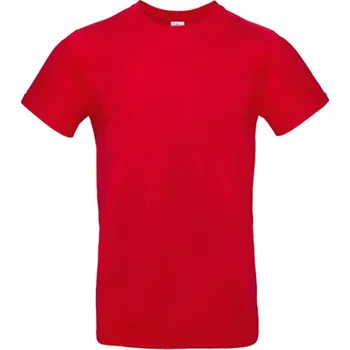 B&amp;C Unisex triko TU03T Red 5XL