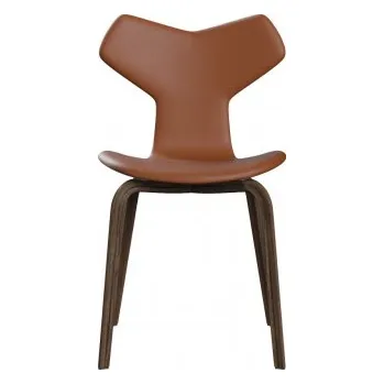 Jídelní židle Grand Prix, dřevěná, celočalouněná