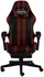Herní židle Herní židle s podnožkou 62 x 69 x 130 cm umělá kůže