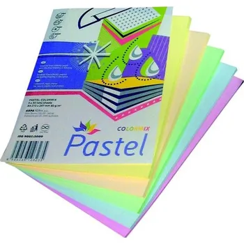 Kancelářský papír Kancelářský papír A4 80 g/m2 barevný 250 listů PASTEL