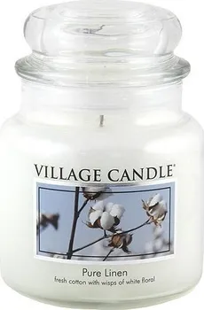 Svíčka Village Candle Vonná svíčka ve skle Pure Linen