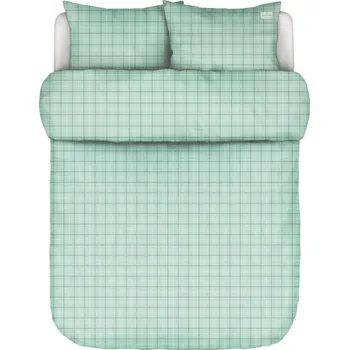 Povlečení Marc O'Polo, Povlečení Tolva se 2 povlaky na polštář 60 x 70 cm 200 x 220 cm mátově zelené - Formadore