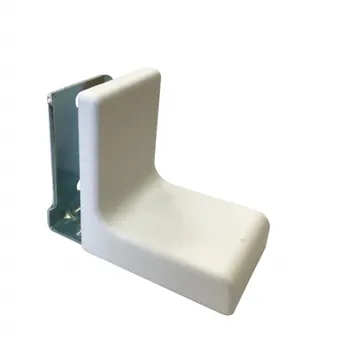 Nábytkové kování Retifikační kování Bystrica - bílé 50 x 38 mm