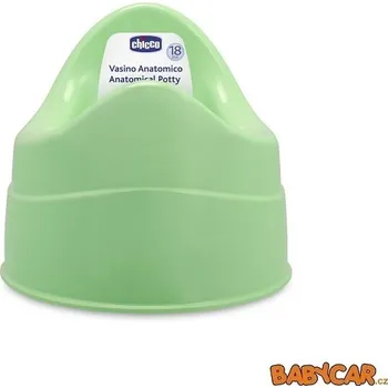 Nočník CHICCO anatomický nočník Zelená