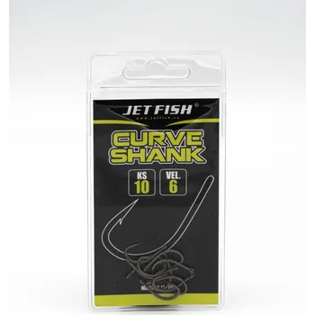 Rybářský háček JetFish Jet Fish - Háčky CURVE SHANK 10 kusů Velikost: 6, Počet kusů v balení: 10 ks