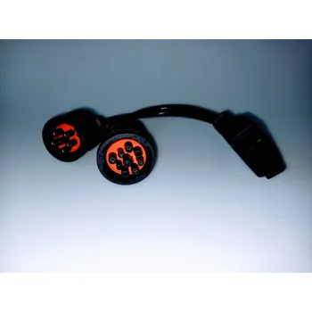 Datový kabel kabel na nákladní vozidla 9+6 pin line j1939+j1708, Cummins Avia Deutsch 9pin 6pin R9NV96 - E8