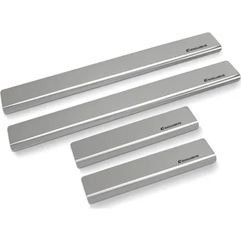 Prah karosérie CRONI Kryty prahů STANDARD Citroen C4 Grand Picasso I Van 5 2007-2013 Kryt: Standartní, Barva: Lesklá