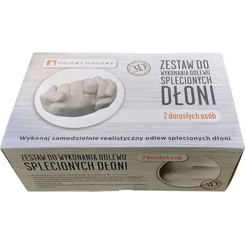 iQtech 3D Dual sádrové odlitky set pro 2 osoby