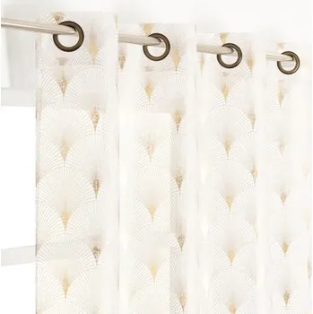 Sprchový závěs Závěs s očky 95 135x245 cm zlatý