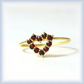 Prsten žluté zlato 60