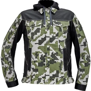 Pracovní oblečení Červa | CERVA NEURUM CAMOUFLAGE bunda s kapucí - 64 / Khaki