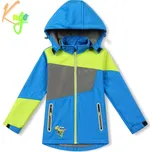 Chlapecká softshellová bunda s fleecem Kugo HK2525 - modrá Barva: Modrá, Velikost: 98