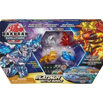 Figurka Spin Master Bakugan Evolutions Platinum Battle Bundle se 4 Bakugany