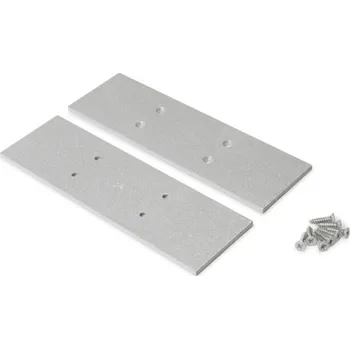 LED lišta Koncovka WIRELI VARIO30-08 + 2x30-03 stříbrná kov, pár