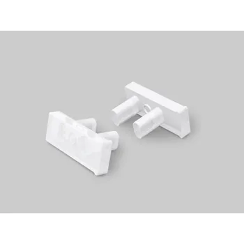 LED lišta Koncovka WIRELI SLASH8 opal, pár