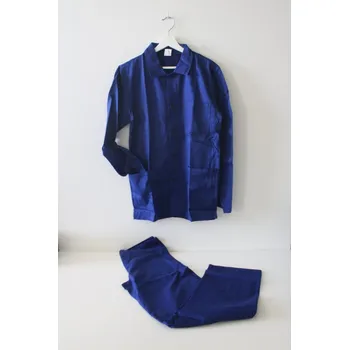 pracovní souprava Voženílek Montérky komplet pracovní KLASIK blůza a kalhoty - modrý Velikost: 182/48