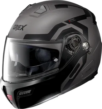 Helma na motorku Grex G9.1 Evolve Crossroad Lava Grey M