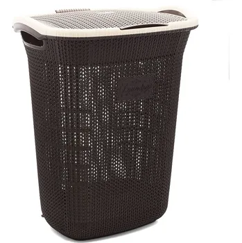 Koš na prádlo PROPER Kôš na špinavé prádlo 65l hnědý