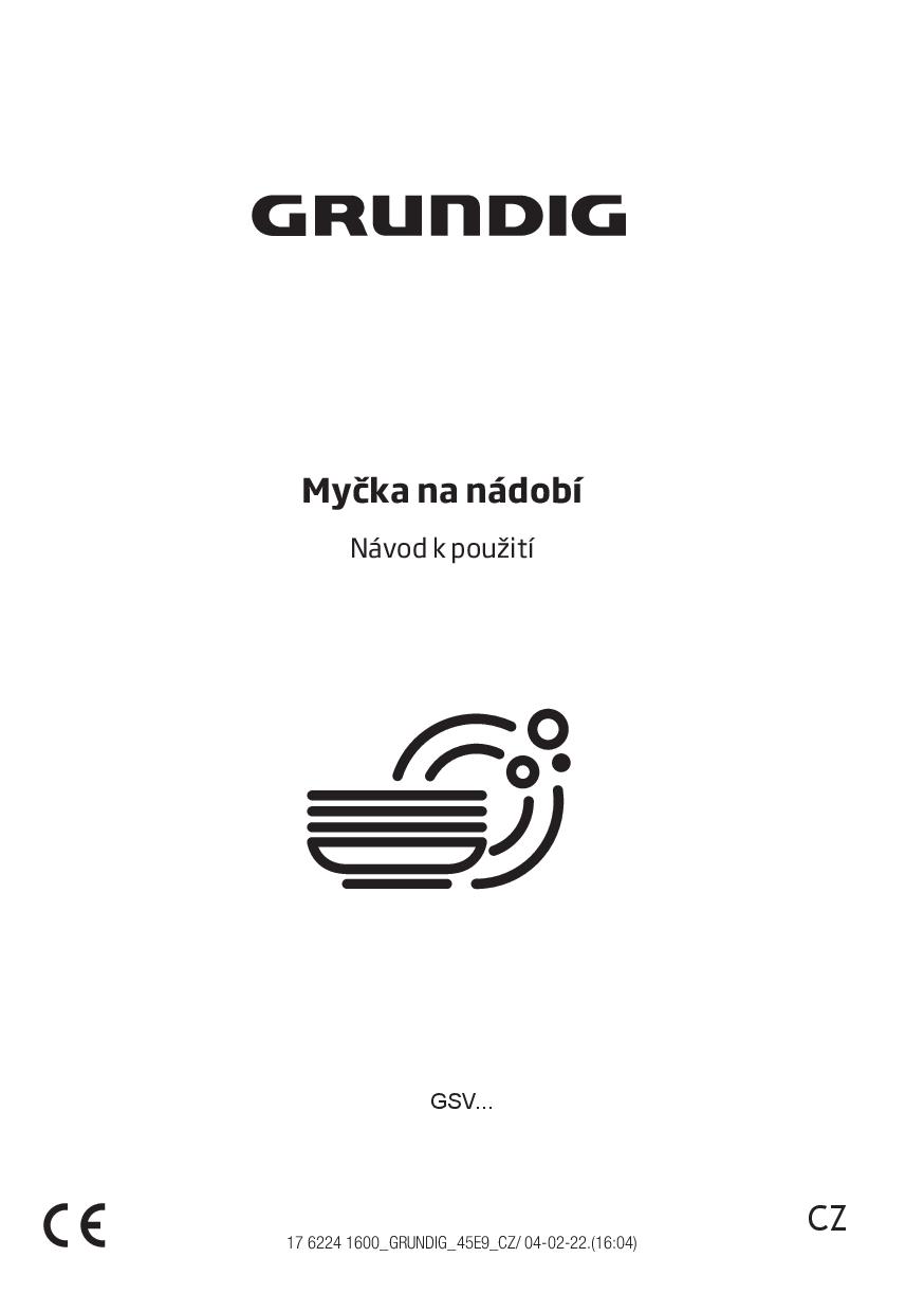 Návod k použití Grundig GSV4E820 Zbozi cz