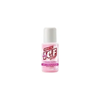 Masážní přípravek Refit Hot Ice gel Kafr roll-on 80ml