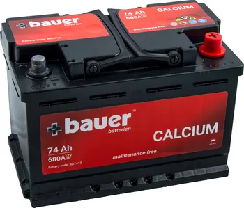 Autobaterie Bauer Calcium BA7412 12V 74Ah 680A