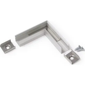 LED lišta Spojka rohová WIRELI SMART10 - 90° hliník anoda, ks