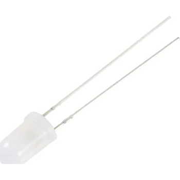 Dioda TRU COMPONENTS LED s vývody červená kulatý 5 mm 2180 mcd 15 ° 20 mA 2.1 V