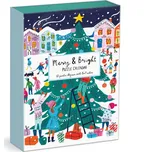 Galison Puzzle adventní kalendář 12 v 1